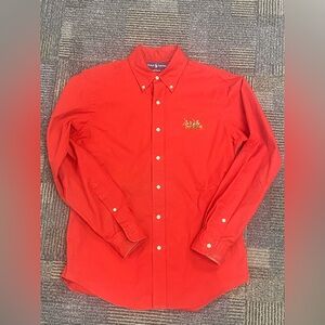 Ralph Lauren Garment-Dyed Oxford Triple Pony